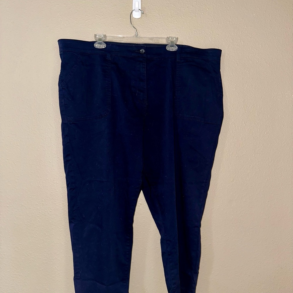 Croft & Barrow Navy Trousers